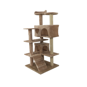 Kratzbaum MICKEY Beige - 58 x 51 x 125 cm
